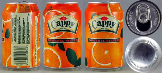 Cappy portakal nektari 330ml 1997-02-14