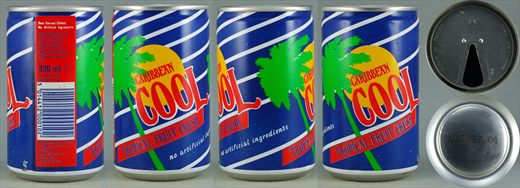 Caribbean Cool tropical fruit crush 330ml 1987-08