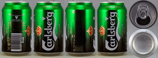 Carlsberg Beer Copenhagen 1847 33cl 2012-11