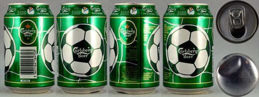 Carlsberg beer Euro 2000 33cl 2001-01
