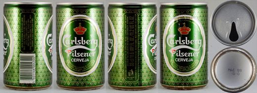 Carlsberg pilsener cerveja 33cl 1988-05