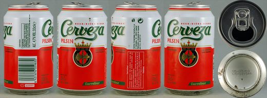 Carrefour Cerveza Pilsen 33cl 2003-07-05