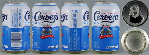 Carrefour Cerveza SIN 33cl 2003-10-25