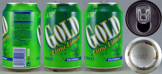 Carrefour Gold lima limon 33cl 2003-05-06
