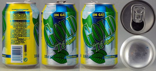 Carrefour Gold te al limon 33cl 2009-07-30