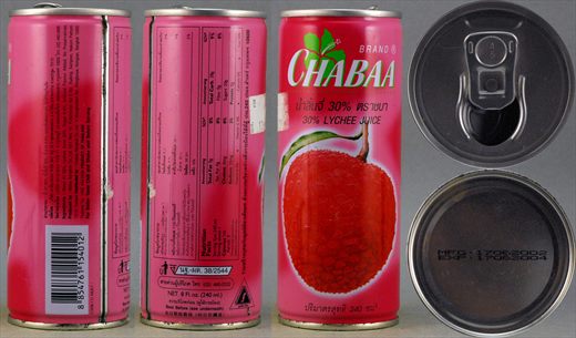 Chabaa lychee juice 240ml 2004-06-17