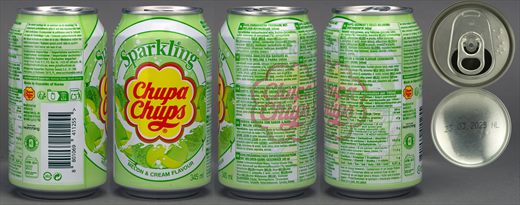 Chupa Chups Melon and Cream Falvor 345ml 2025