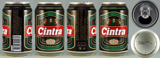 Cintra cerveja preta 330ml 2004-06