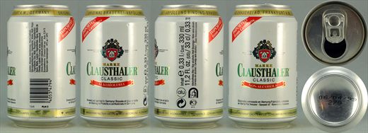 Clausthaler 330ml 1999-04-06