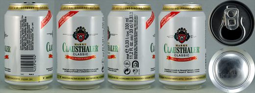 Clausthaler classic non-alcoholic 330ml 2003-11-06