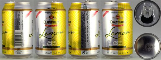 Clausthaler limon 330ml 2009-02