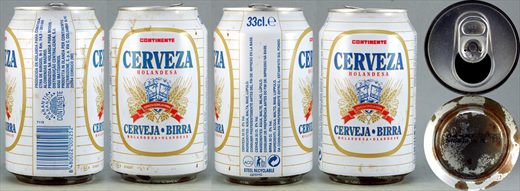 Continente cerveza Holandesa 33cl 1998-04