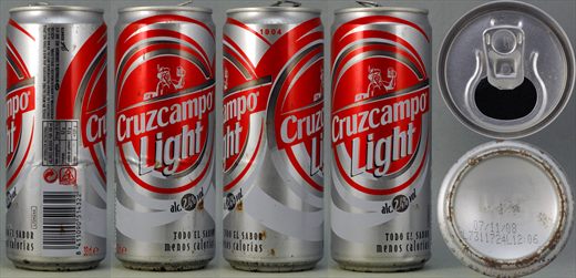 Cruzcampo Light 33cl 2008-11-07