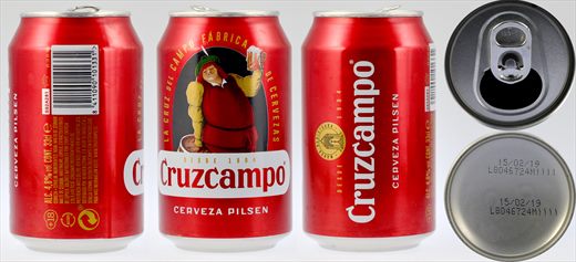 Cruzcampo Pilsen 33cl 2019