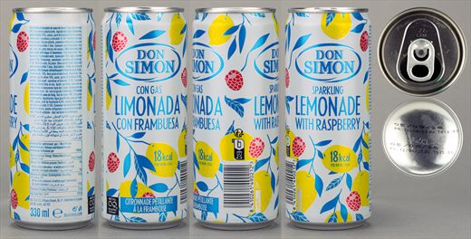 Don Simon con gas limonada con frambuesa 330ml 2026-09-05