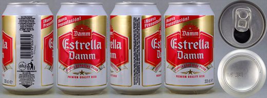 Damm Estrella cerveza especial pilsen 33cl 1997-11