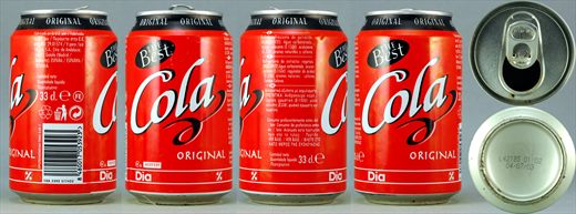 Dia Cola Original 33cl 2003-07-04