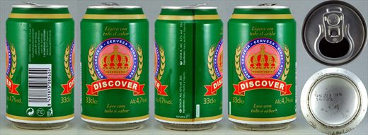 Discover cerveja 33cl 2005