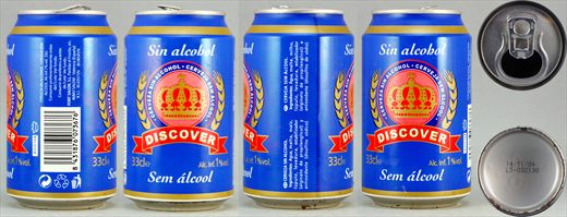 Discover sem alcool 33cl 2004-11