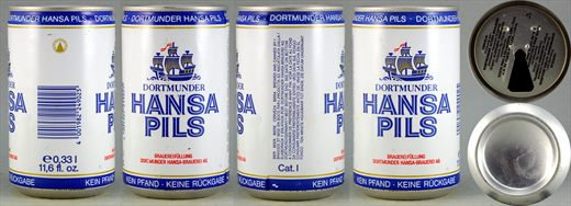 Dortmunder Hansa Pils 0,33L