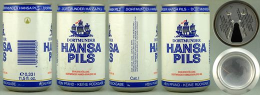 Dortmunder Hansa Pils 0,33L