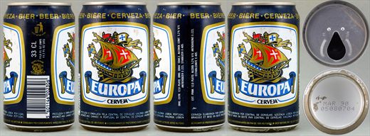 Europa cerveja 33cl 1990-03