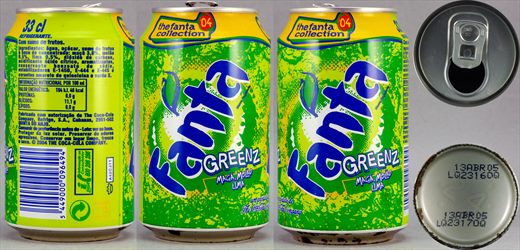 Fanta Greenz The Fanta Collection 2004 33cl 2005-04