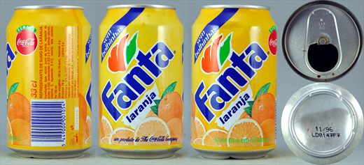 Fanta laranja 33cl 1996-11
