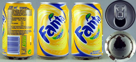 Fanta limao 330ml 2007