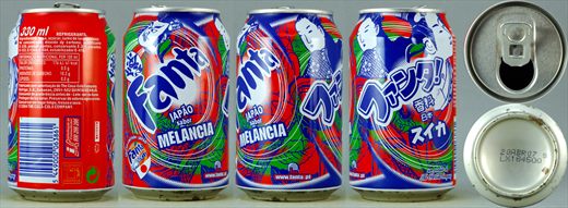 Fanta Melancia Japao 330ml 2007-04-20