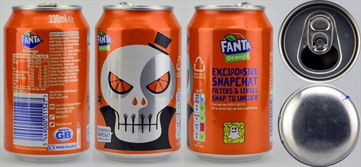 Fanta Orange halloween 330ml 2020
