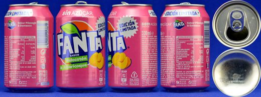 Fanta Melocoton y Albaricoque sem acucar Edicion Limitada 330ml 2019
