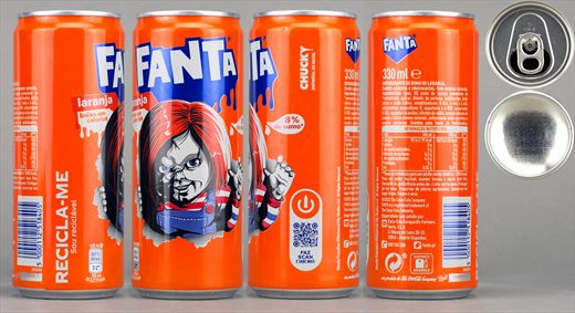 Fanta Laranja Chucky 330ml 2026