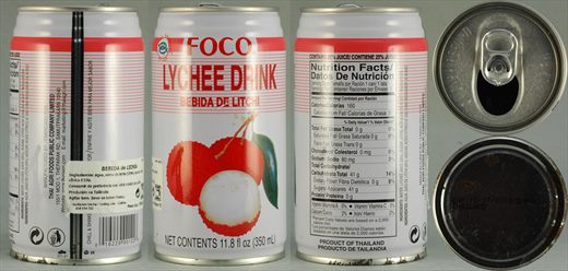 FOCO Lychee Drink 350ml 2010-07-10