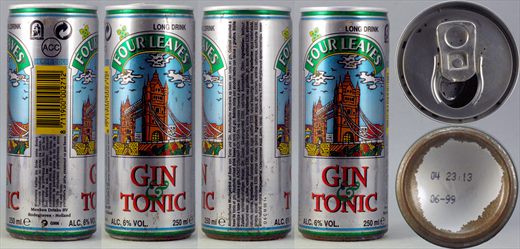 Four Leaves gin tonic 250ml 1999-06