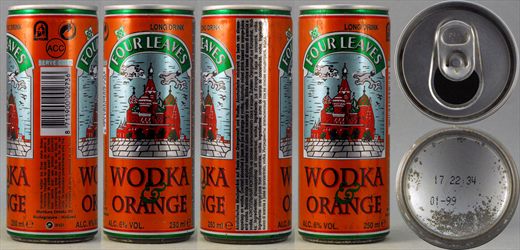 Four Leaves wodka orange 250ml 1999-01
