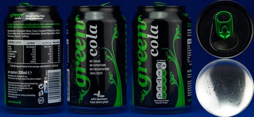 Green cola 330ml 2020
