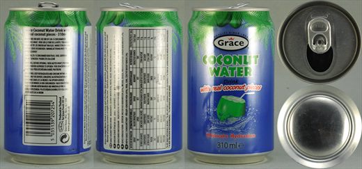 Grace Coconut Water 310ml 2016-09