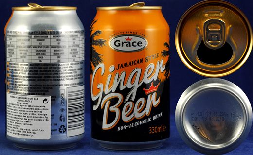 Grace Jamaican Style Ginger Beer 330ml 2015
