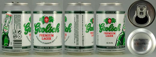 Grolsch premium lager 33cl 2000-07-08