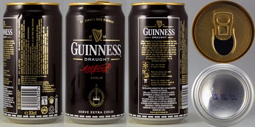 Guinness Draught 33cl 2001-07-05