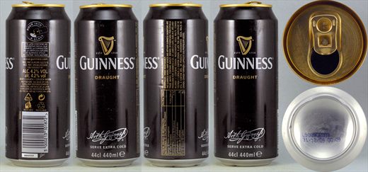 Guinness draught 440ml 2009-12-31