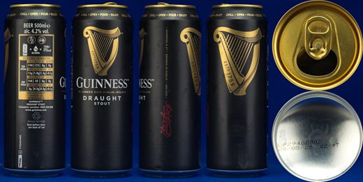 Guinness Draught Stout 500ml 2020