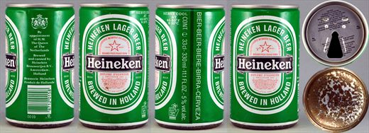 Heineken Lager Beer 33cl 1987