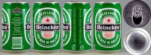 Heineken Lager Beer 33cl 1997-04