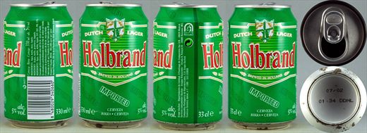 Holbrand Dutch Lager 33cl 2002-07