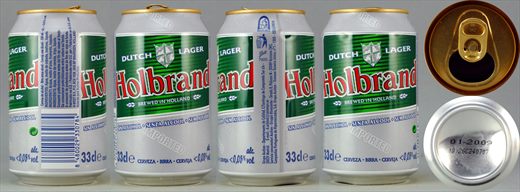 Holbrand Dutch Lager sin alcohol 33cl 2009-01