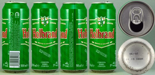Holbrand Dutch Lager 500ml 2002-06