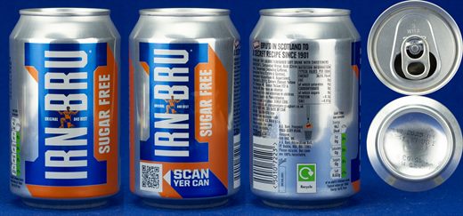 Irn-Bru sugar free 330ml 2025