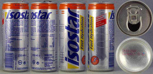 Isostar laranja 250ml 2004
